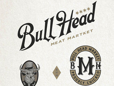 Bull Head Market Brand Elements