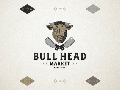 Bull Head Market Logo