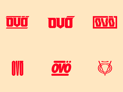 OVÖ Logo explorations branding identity logo logotype typography