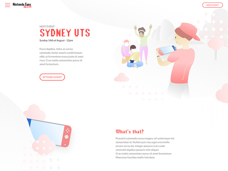 Sydney Nintendo Fans sydney 8bit video games switch nintendo