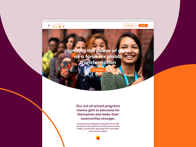 Global G.L.O.W. Website brand identity branding color color palette design graphicdesign visual identity web design website design