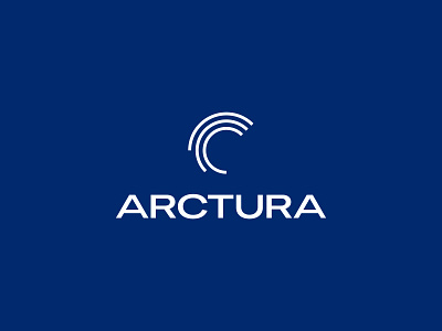 Arctura Logo brand identity branding design graphicdesign logo typography visual identity wind power