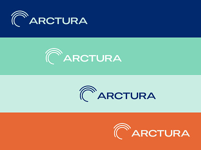 Arctura Logos brand identity branding color color palette design graphicdesign logo visual identity wind energy wind power