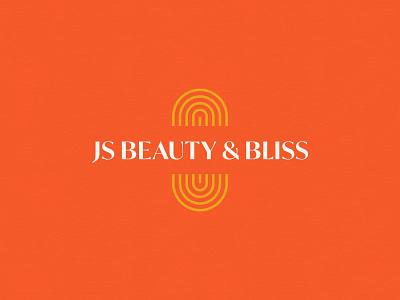 JS Beauty & Bliss Logo beauty brand identity branding color design graphicdesign hair stylist logo reiki visual identity