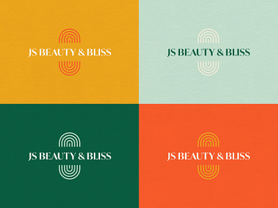 JS Beauty & Bliss Logos beauty brand identity branding color color palette design graphicdesign hair stylist logo reiki visual identity