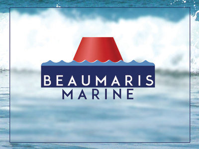 Bmarine emblem logo marine maritime