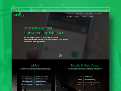 Collabcore - Homepage