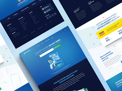 Landingpage blue freshchat isometric kabilansa landingpage