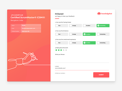 Feedback form feedback flatdesign flatui review survey