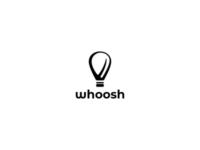 Whoosh brand design dailylogochallenge design hot air baloon hot air baloon logo logo logo a day logo designer logo mark logodesign logos vector