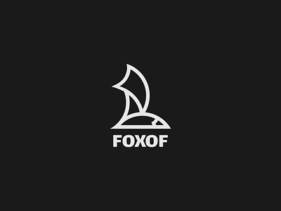 DLC: FOXOF animal branding dailylogochallenge fox fox logo foxes foxof foxy illustration logo a day logo design logo designer logodesign typography vector