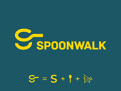 Spoonwalk logo design affinity designer affinitydesigner logo logo design logodesign logos logotype