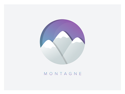 Montagne  - Logo Concept