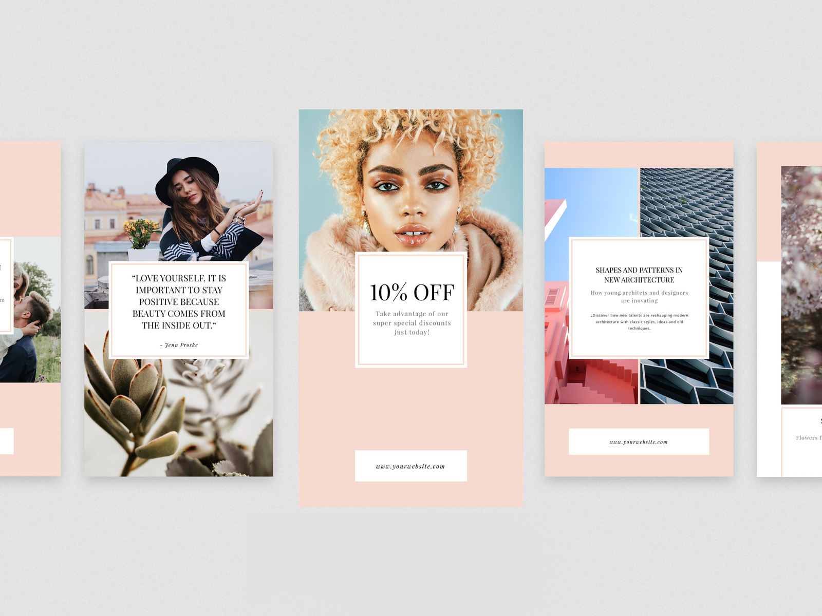 Alessandra Instagram Stories Collection by Unbeatable Studio on Dribbble