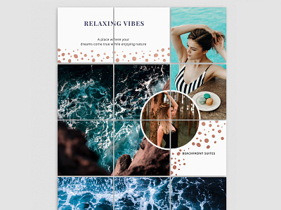 Ivanka Instagram Puzzle Template branding design instagram instagram posts instagram puzzle instagram templates puzzle social media