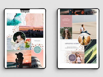 Ivanka Instagram Puzzle Template branding design instagram instagram posts instagram puzzle instagram templates puzzle social media