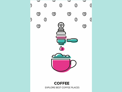 Coffee Places for Travel app app app design ux design