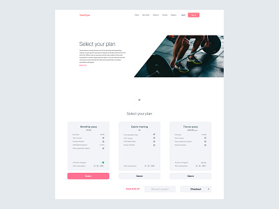 DailyUI 3 - Landing Page