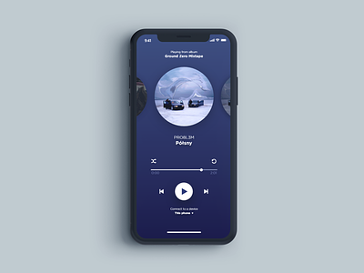 UI project for audio player