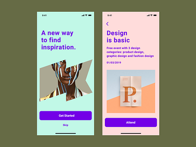 Way Finder App app design flat illustration typography ui ux