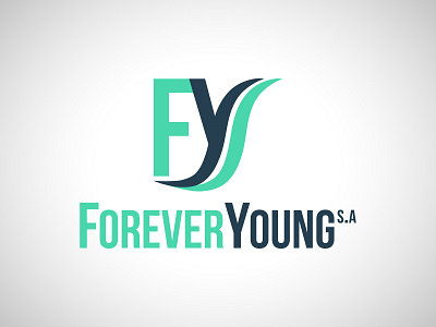 Forever Young Logo beauty beauty logo forever letter f letter y logo logotipe logotipo youth
