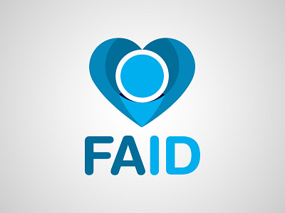 Faid Logo diabetes foundation heart logo logotipe logotipo