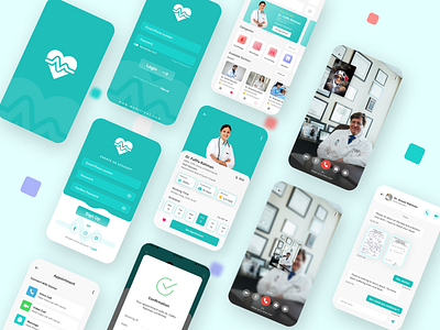 Medical Mobile App UI