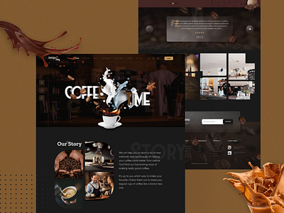 Coffee Shop Landing Page