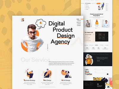 Creative Agency Landing page