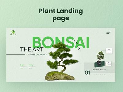 Plant Landing page