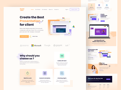 SAAS Landing Page