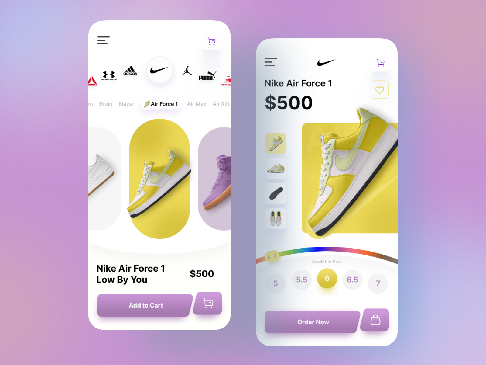 Shoes Mobile App Design Concept by Shajedul Islam Tanvir on Dribbble