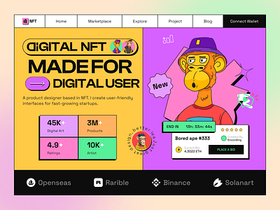 NFT Landing page