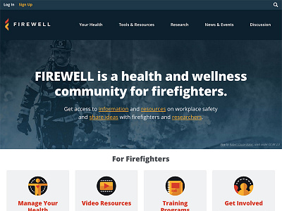 Firewell Homepage