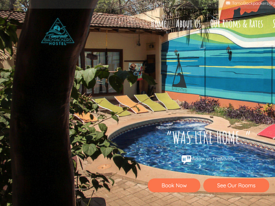 Interactive Surf Hostel Web Design