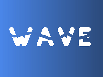 Wave branding design logo