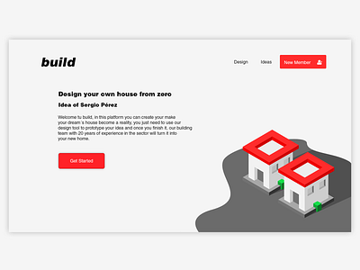 Building Design Website Idea design ux