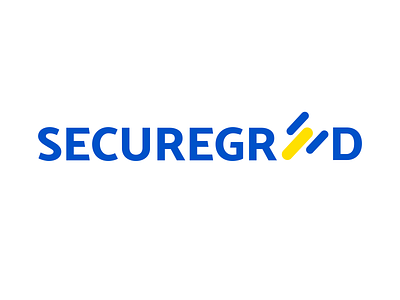 Securegrid logo branding clean design dribbble illustration illustrator logo typography ui vector
