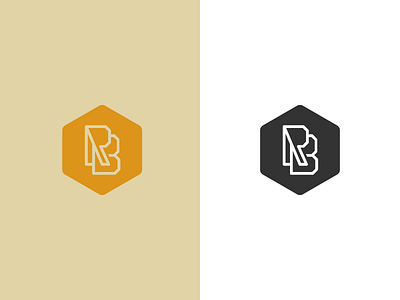 R+B Monogram b identity r