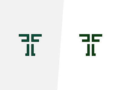 t4 4 branding icon identity symbol t