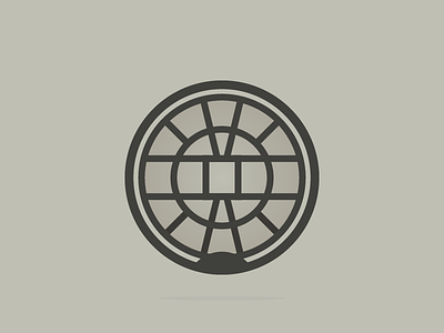 Cap Et Al no.04 circle geometry industrial design lines manhole cover