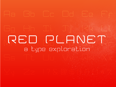 red.planet font fontself martian planet red space type typography