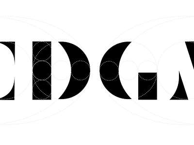 edgar b photography branding identity logo photography wordmark