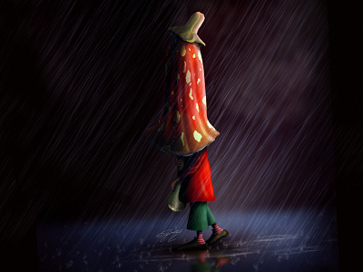 "It's Raining Again" - Adam Parsons art