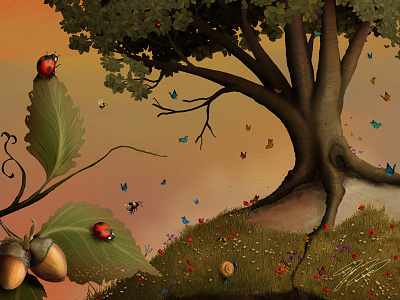 "The Hazel Tree" - Adam Parsons ART