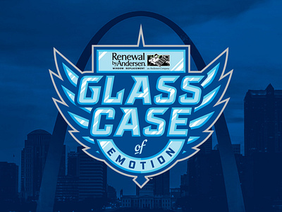 St. Louis BattleHawks Glass Case of Emotion Brand Identity