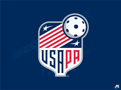 USA Pickleball new badge concept