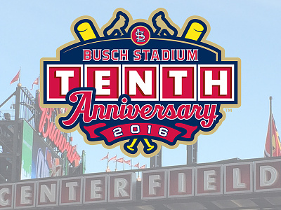 Busch Stadium Tenth Anniversary Mock-Up