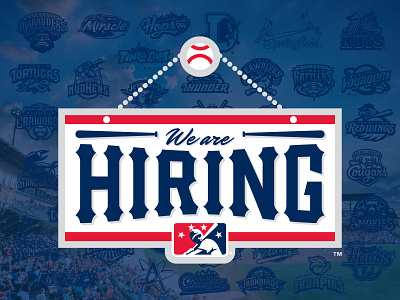 MiLB is hiring! baseball brand creative director employment jobs manager milb social