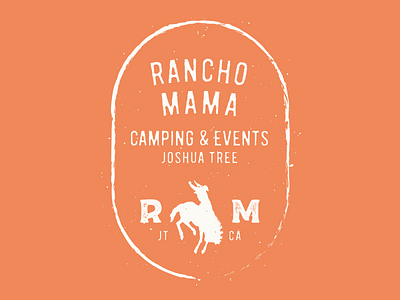 Rancho Mama Logo branding design graphicdesign icon logo printdesign type typography vector